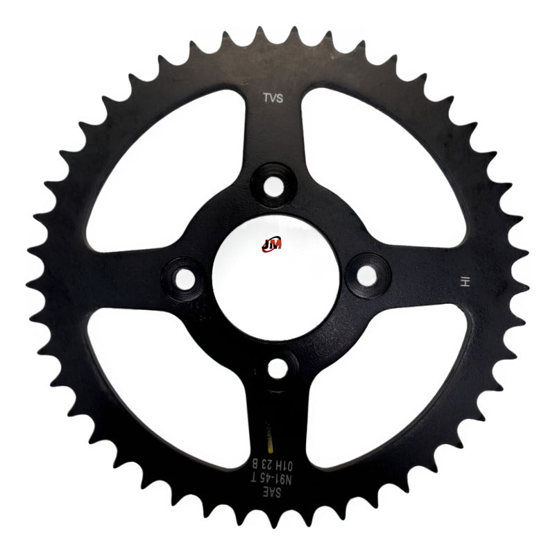 Kit Arrastre Apache 200 Fi Tvs Original Negro