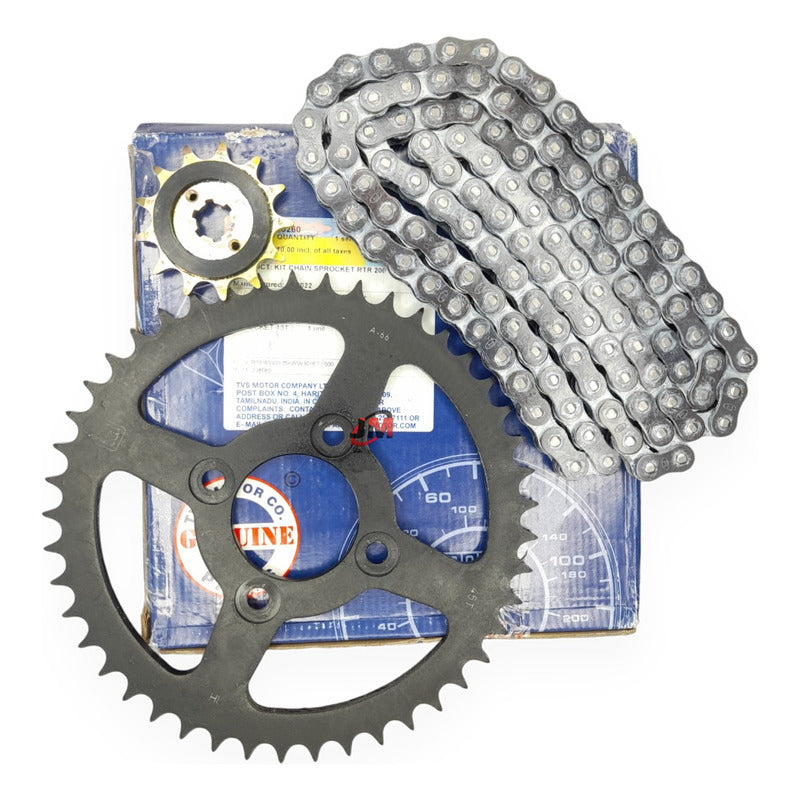 Kit Arrastre Apache 200 4v Tvs Original