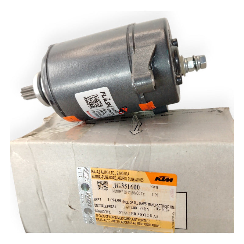 Motor Arranque Duke 200 /200 Ng /rc 200 Ktm Original