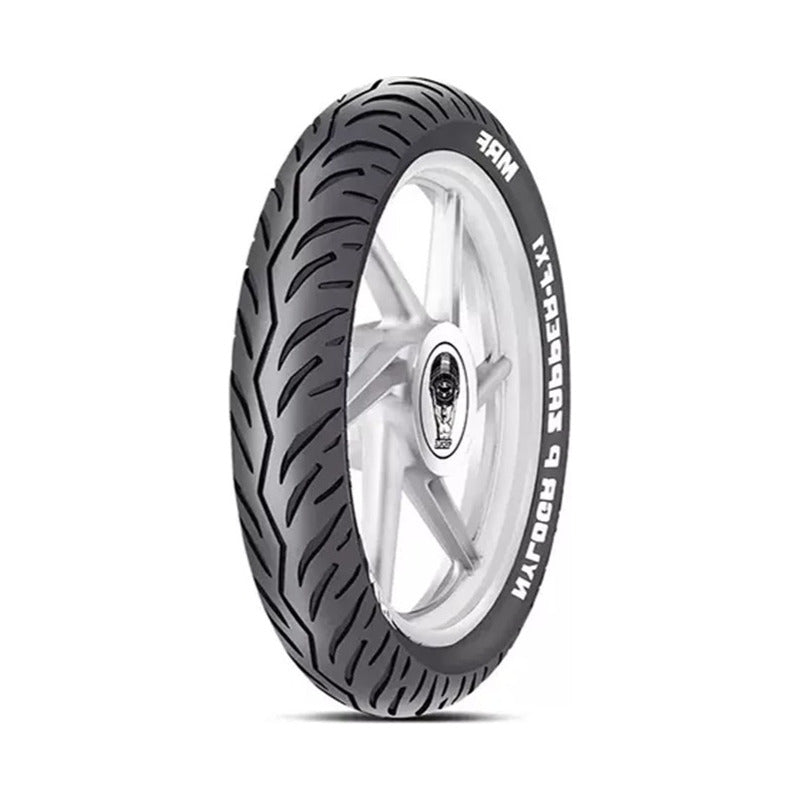 Llanta 100/80-17 Mrf Zapper Fx Tl