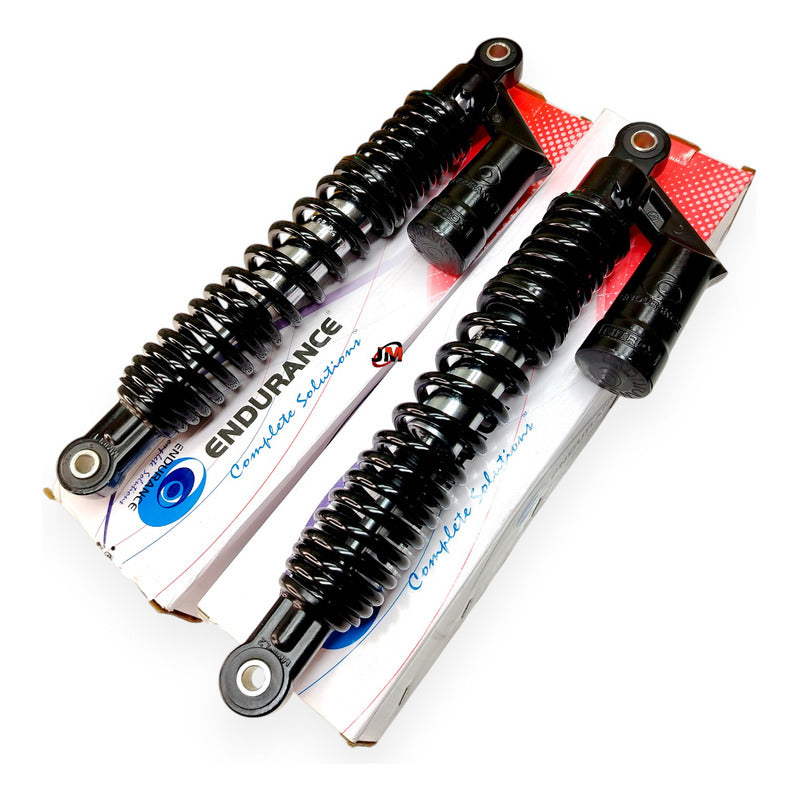 Amortiguadores Pulsar 135 Par Negros Nitrox Endurance