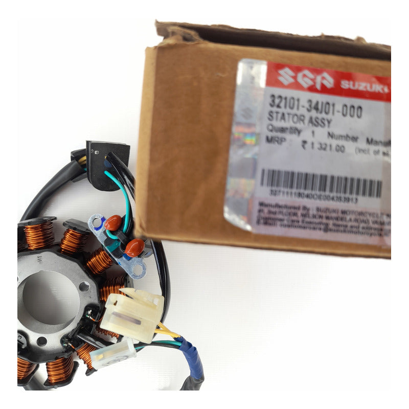 Plato Bobinas Stator Gixxer 150 Suzuki Original