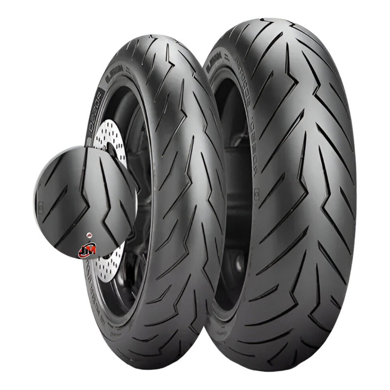 Llanta 130/70-12 Y 120/70-12 Pirelli Diablo Rosso Scooter Tl