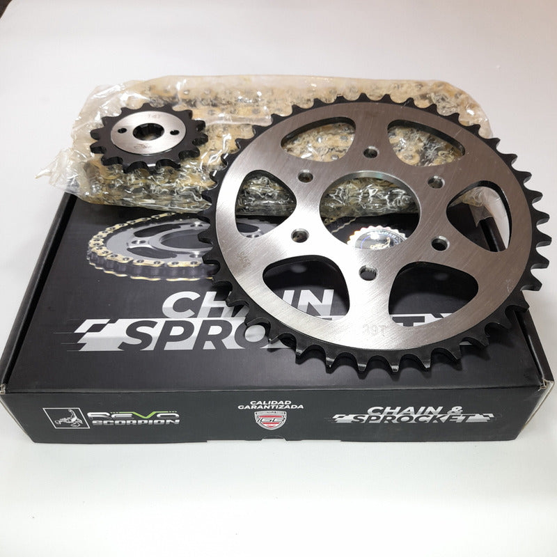Kit Arrastre Oring Pulsar 200ns /200rs /200fi Revo Scorpion
