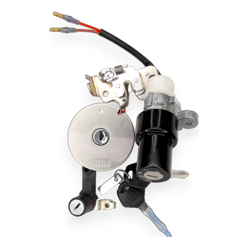 Kit Switch Encendido + Tapa Tanque + Seguro Fz 2,0 Yamaha