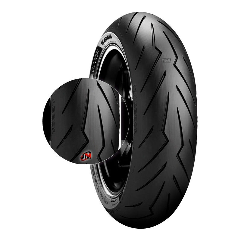 Llanta 140/70-17 Y 100/80-17 Pirelli Diablo Rosso 3 Radial
