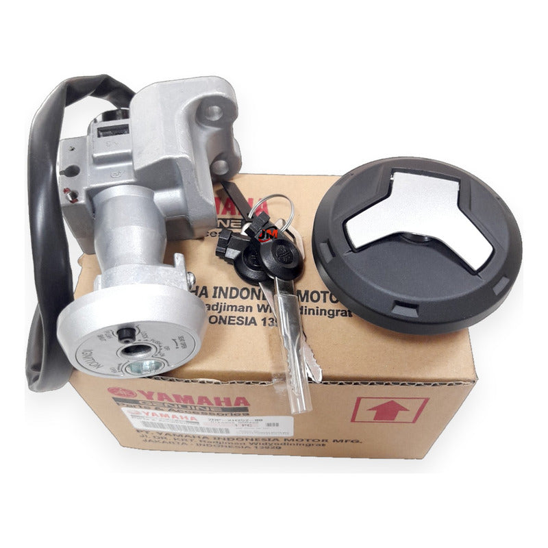 Kit Switch Encendido + Tapa N Max 155 Completo Yamaha