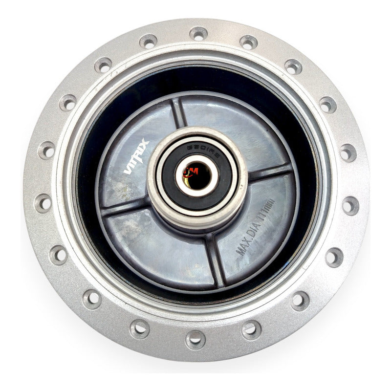 Campana Trasera Ax4 Con Balineras Vitrix Plateado