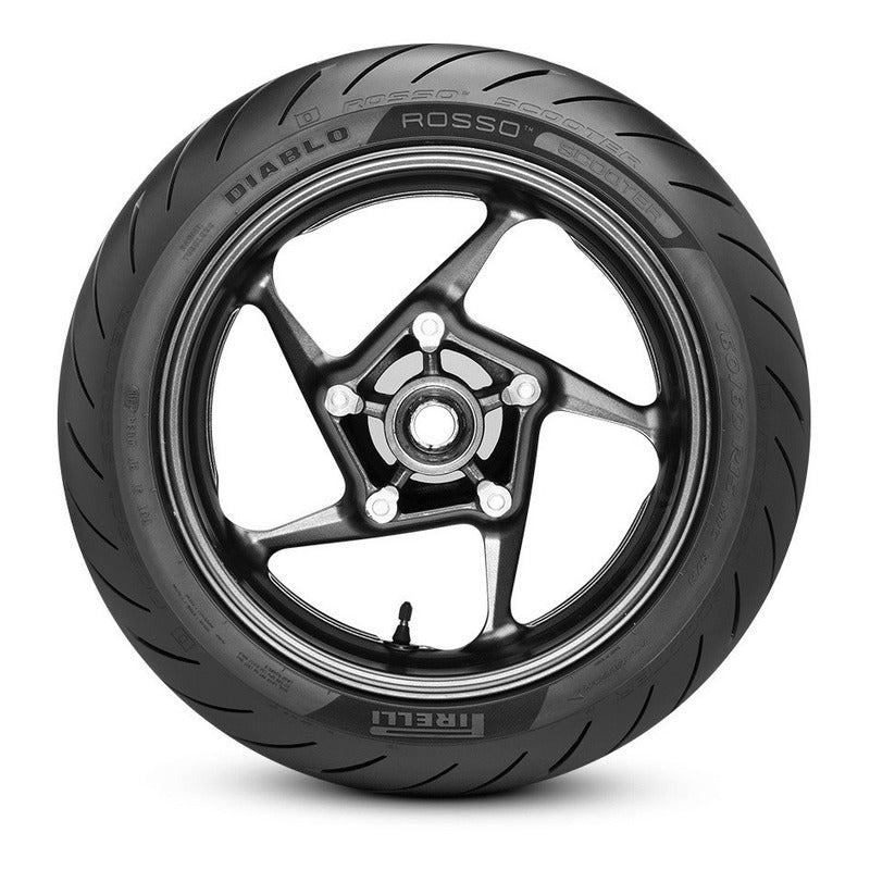 Llanta 130/70-13 Diablo Rosso Scooter Pirelli Tl-nmax -black