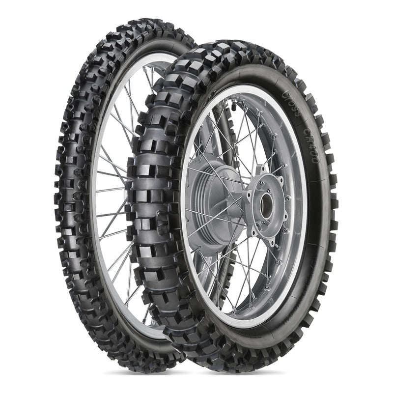 Llanta 80/100-21 Vipal Cr400 Tt Tache/cross