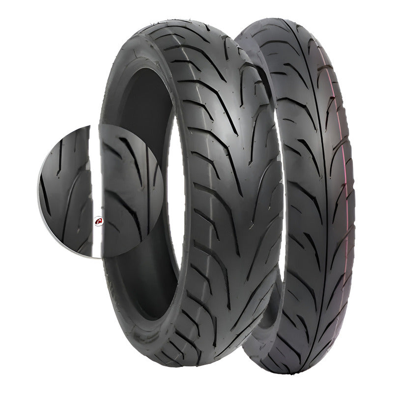 Llantas 130/70-17 Y 100/80-17 Timsun Ts613/ts680 Tl