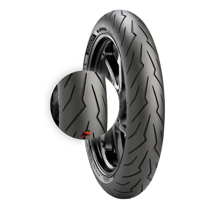 Llanta 100/80-17 Pirelli Diablo Rosso 3 Radial Tl