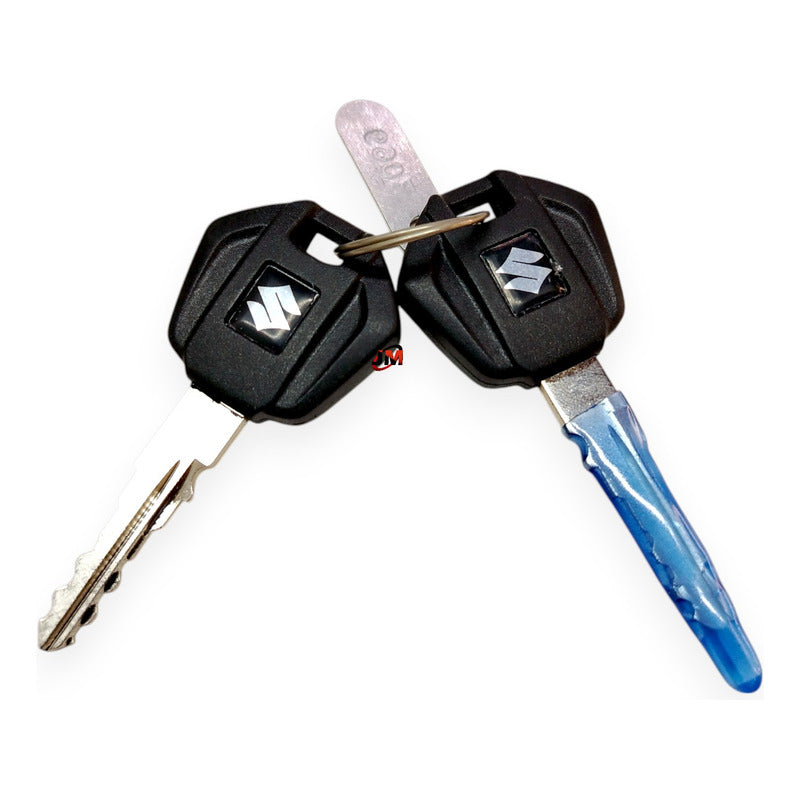 Kit Switch Encendido + Tapa Tanque Gixxer 150 Fi Suzuki