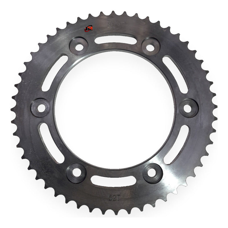Kit Arrastre Xr 150l /xr 125l (17x52) /428h-132 Spartan Negro