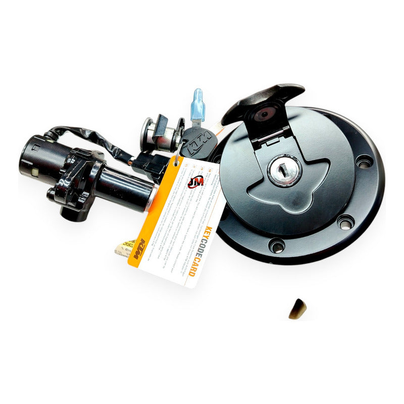 Kit Switch Encendido + Tapa Tanque + Seguro Duke 200 Ng Ktm