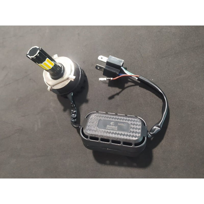 Bombillo Led 12000 Lm Ac-dc & Strober Motoled