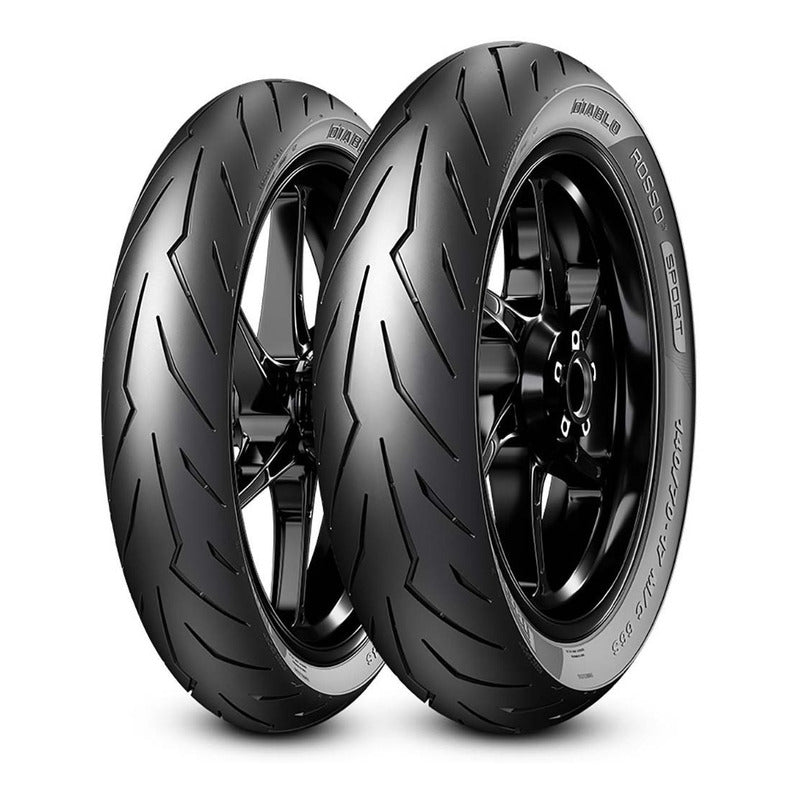 Llanta 150/60-17 Y 110/70-17 Diablo Rosso Sport Ns200 Duke20