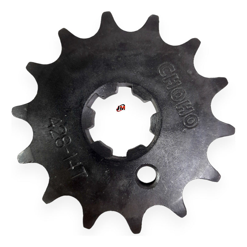 Kit Arrastre O-ring Fz 2,0/fi Freno Dis(14x41)428ho128 Choho Plateado