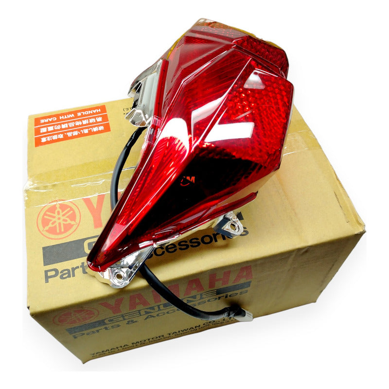 Stop Completo Bws 125 Fi Yamaha Original Ambos Lados Rojo