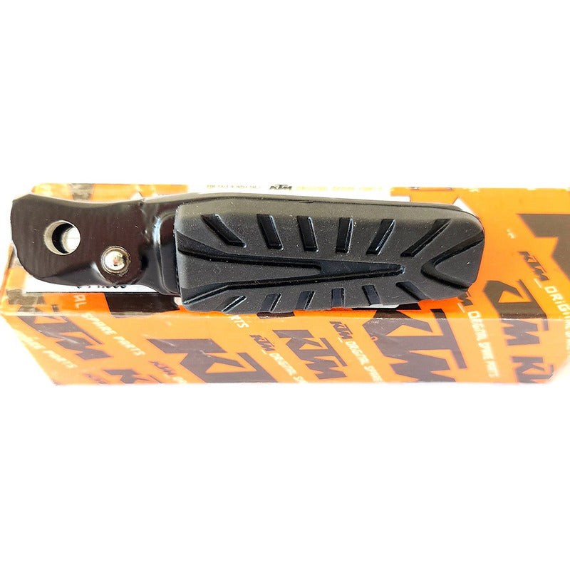 Reposapiés Negro Duke 200/390 Original Ktm Delantero Derecho