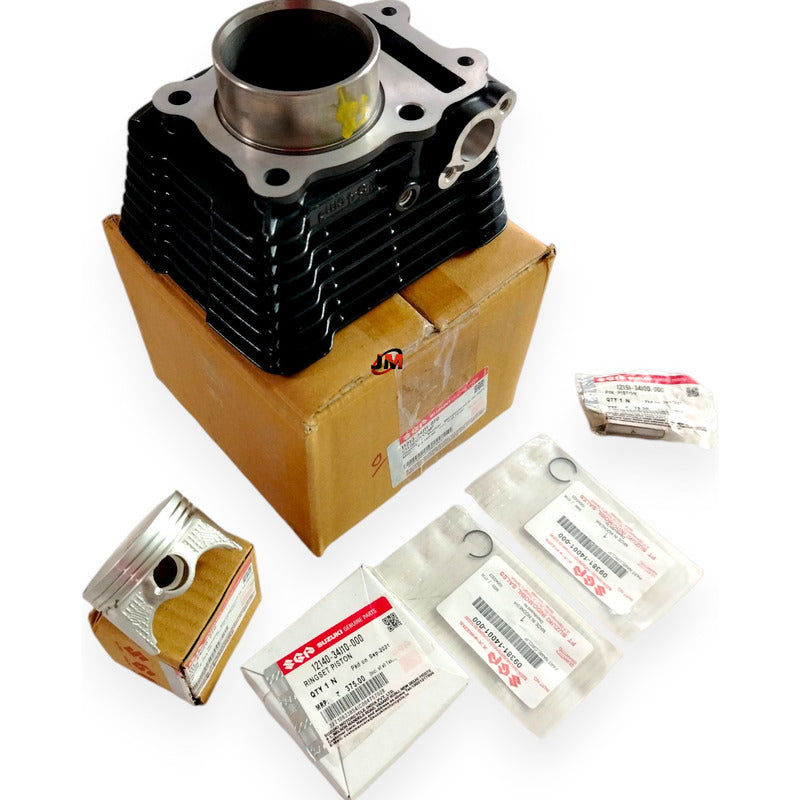 Kit Cilindro Completo Gixxer 150 Fi Suzuki Original