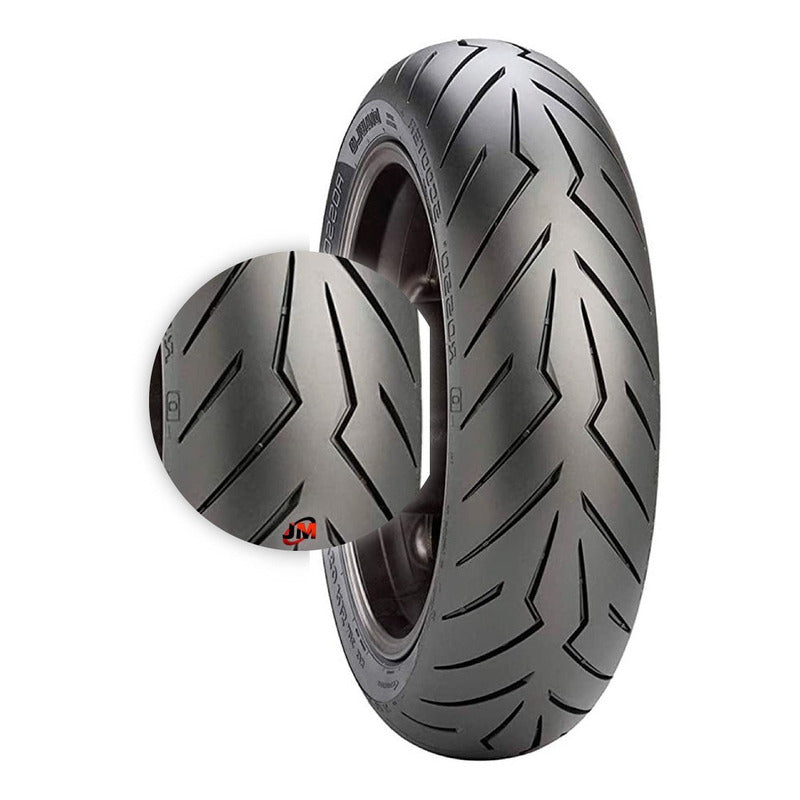 Llanta 130/70-13 Diablo Rosso Scooter Pirelli Tl-nmax -black