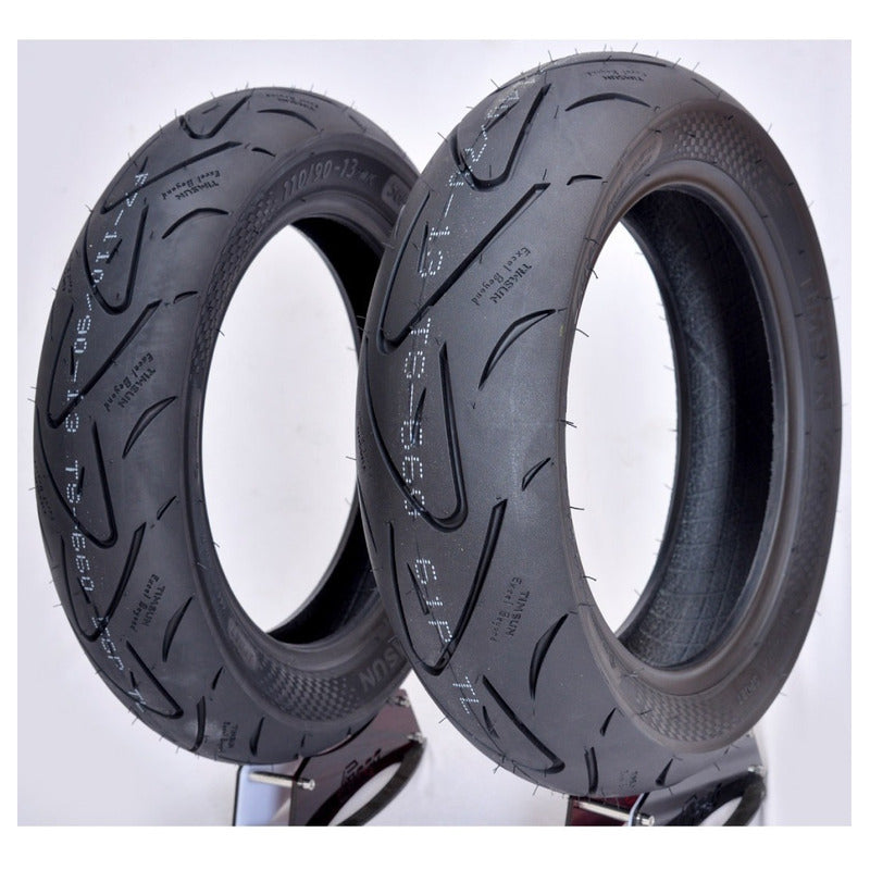 Llanta 150/60-17 Y 110/70-17 Timsun Ts660 Tl Alto Agarre Hg