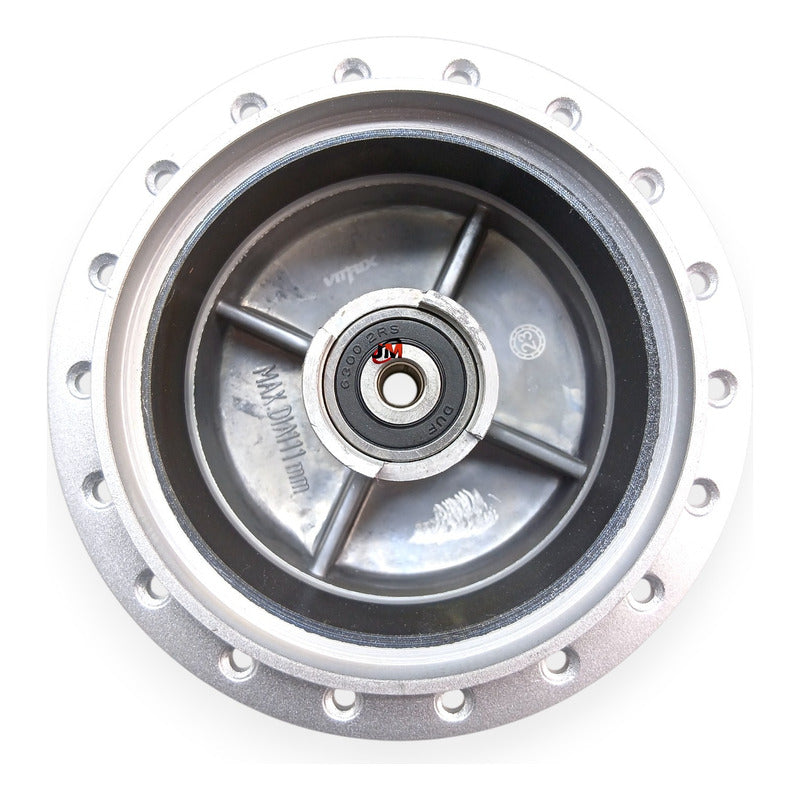 Campana Delantera Boxer Ct 100 Con Balineras Vitrix Plateado