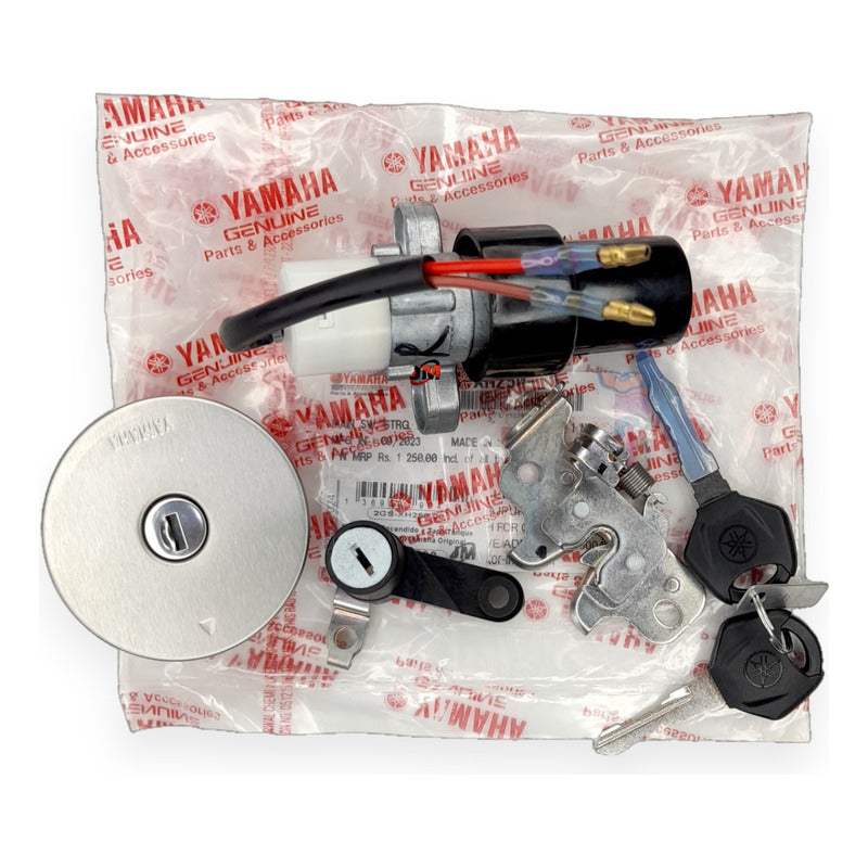 Kit Switch Encendido + Tapa Tanque + Seguro Fz 2,0 Yamaha