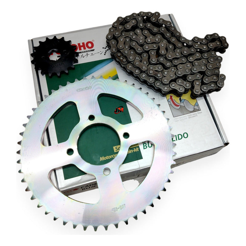 Kit Arrastre Victory Bomber 150 (17x52) 428hs-132l Choho Plateado