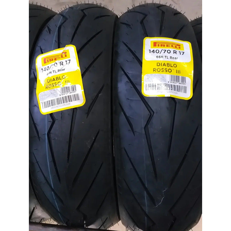 Llantas 150/60-17 Y 110/70-17 Pirelli Diablo Rosso 3 Radial