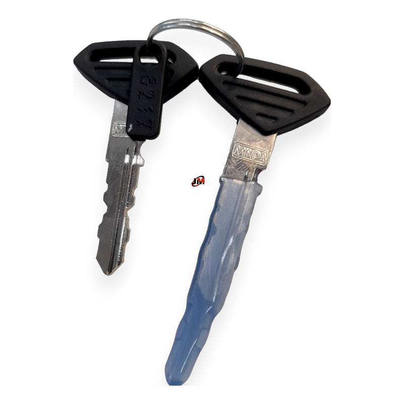 Kit Switch Encendido + Seguro Discover 135 Bajaj Original