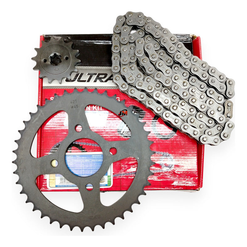 Kit Arrastre Duke 200 Ag 2016 (14x42) 4h /520ho-110 Ifb Plateado