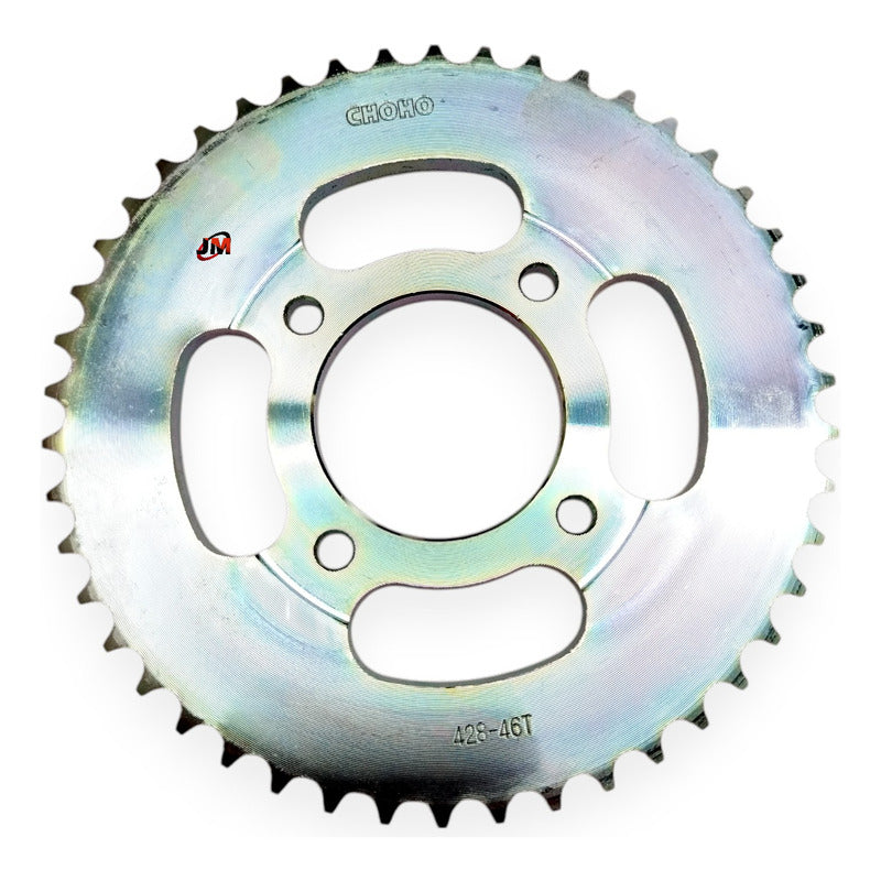Kit Arrastre Raider 125 /stryker 125 (14x46) 428h-126 Choho Plateado