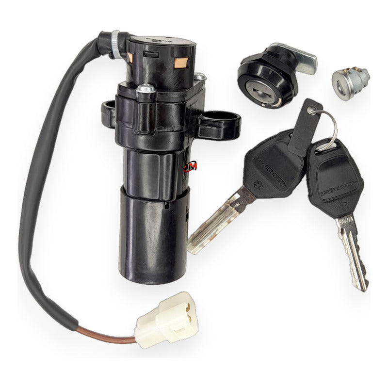 Kit Switch Encendido + Seguro Discover 100 /m /150 St Bajaj