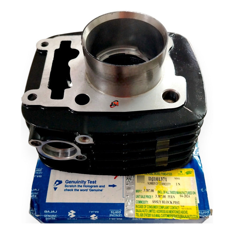 Kit Cilindro Completo Pulsar 180 Ug /gt /gp Bajaj Original