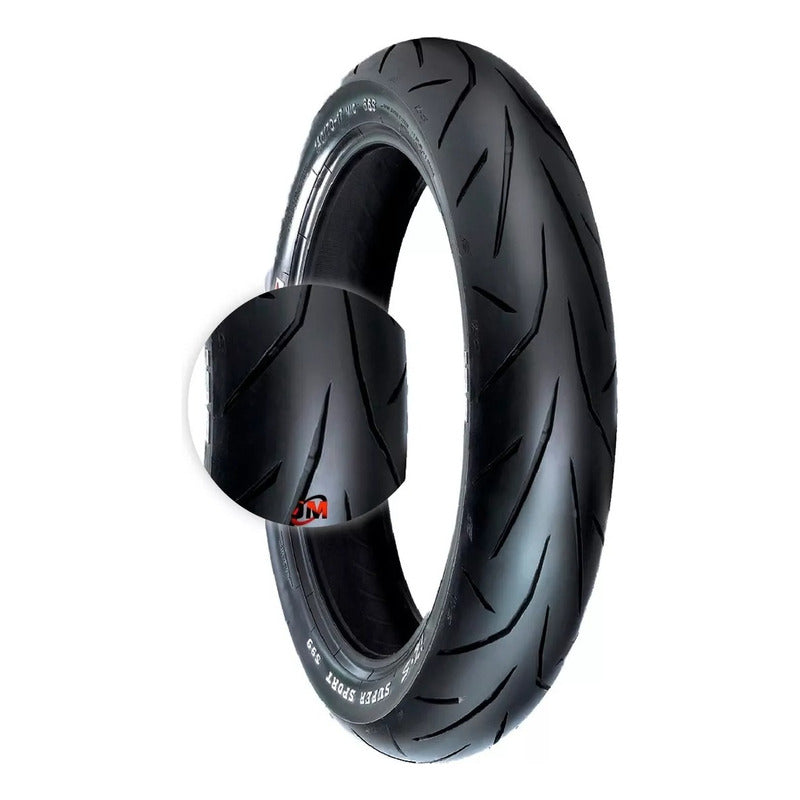 Llanta 100/80-17 Irc Iz-s S99 Tl Ns 200, Fz16/25