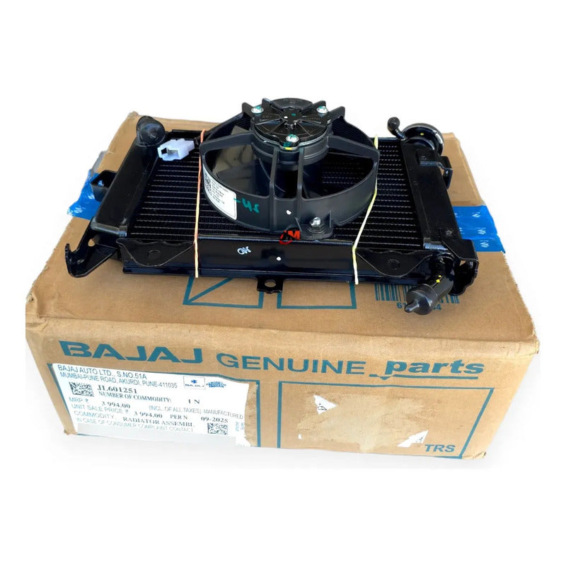 Radiador Con Ventilador Pulsar Ns200 /as200 Bajaj Original