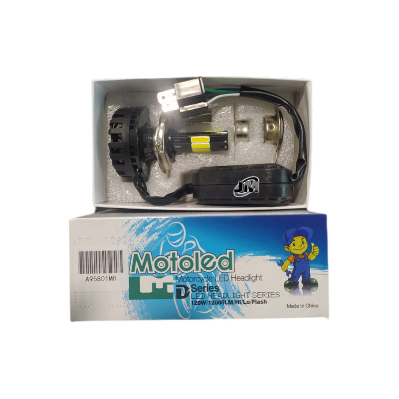 Bombillo Led 12000 Lm Ac-dc & Strober Motoled
