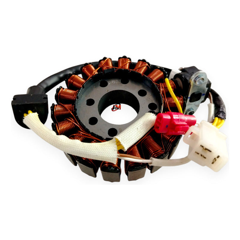 Plato Bobinas Stator Apache 160 Fi /200 Fi Tvs Original