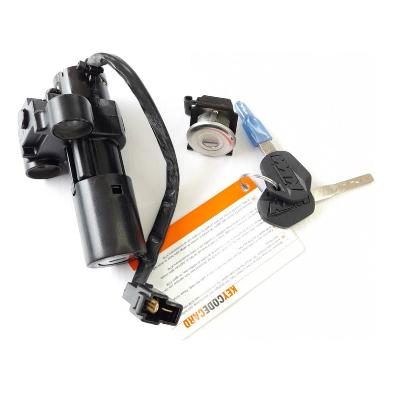Kit Switch Encendido + Seguro Duke 200/390 Original Ktm