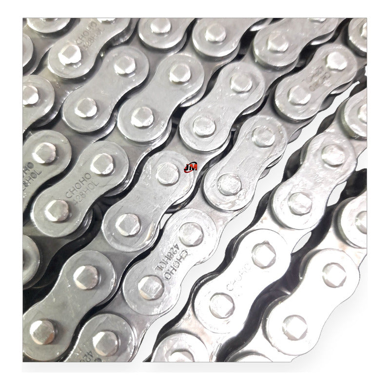 Kit Arrastre O-ring Fz 2,0/fi Freno Dis(14x41)428ho128 Choho Plateado