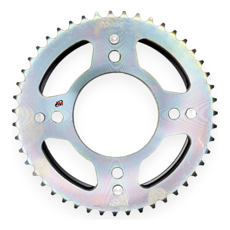 Kit Arrastre Cb 160f (15x47) 428hs-138 Choho Plateado