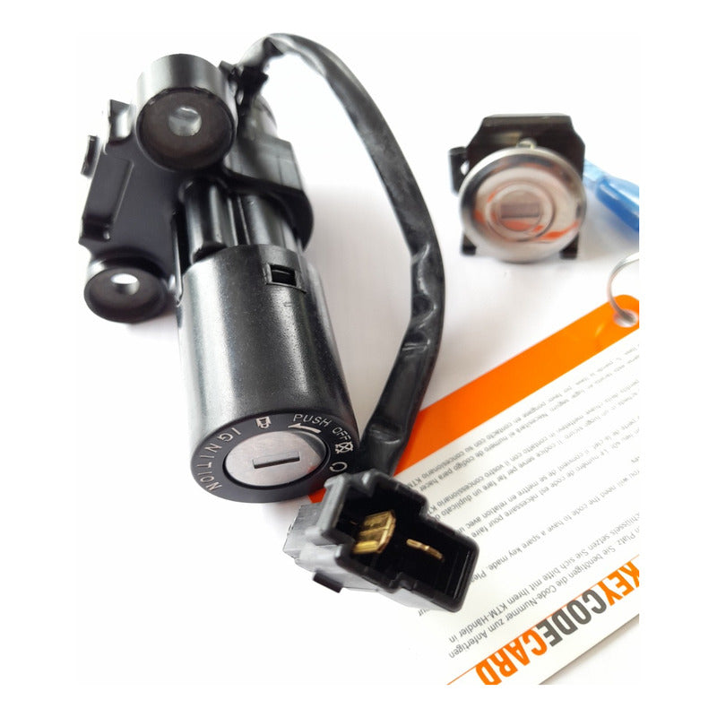 Kit Switch Encendido + Seguro Duke 200/390 Original Ktm