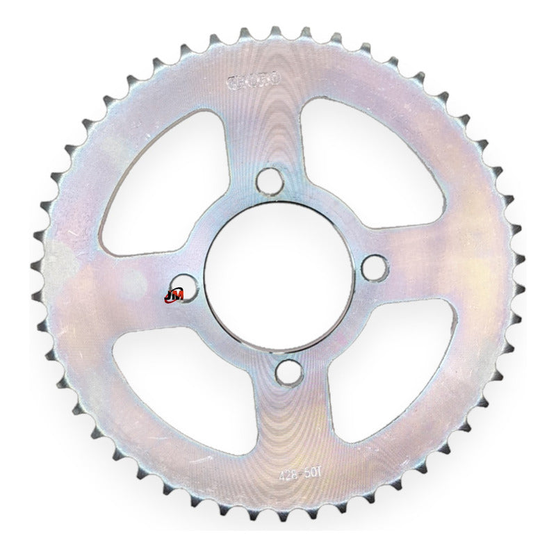 Kit Arrastre Xtz 125 (14x50) /428hs-132 Choho Plateado