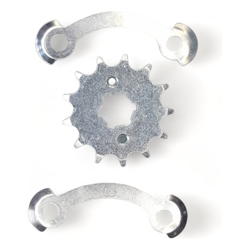 Kit Arrastre Apache 160 2v /180 2v Tvs Original Plateado