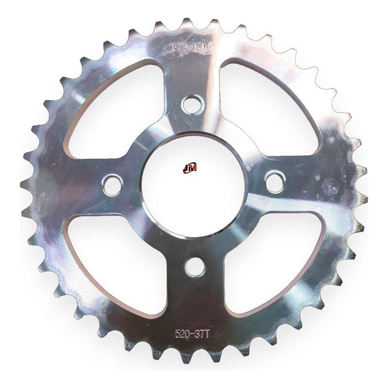 Kit Arrastre Oring Xpulse 200 /hunk 190 (13x37) /520ho Choho Plateado