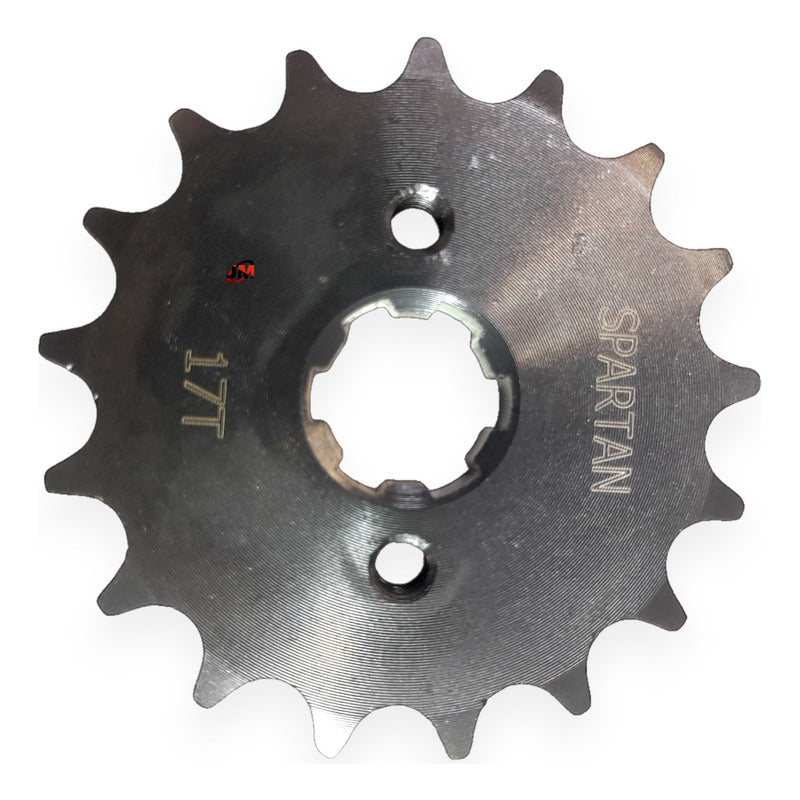 Kit Arrastre Xr 150l /xr 125l (17x52) /428h-132 Spartan Negro