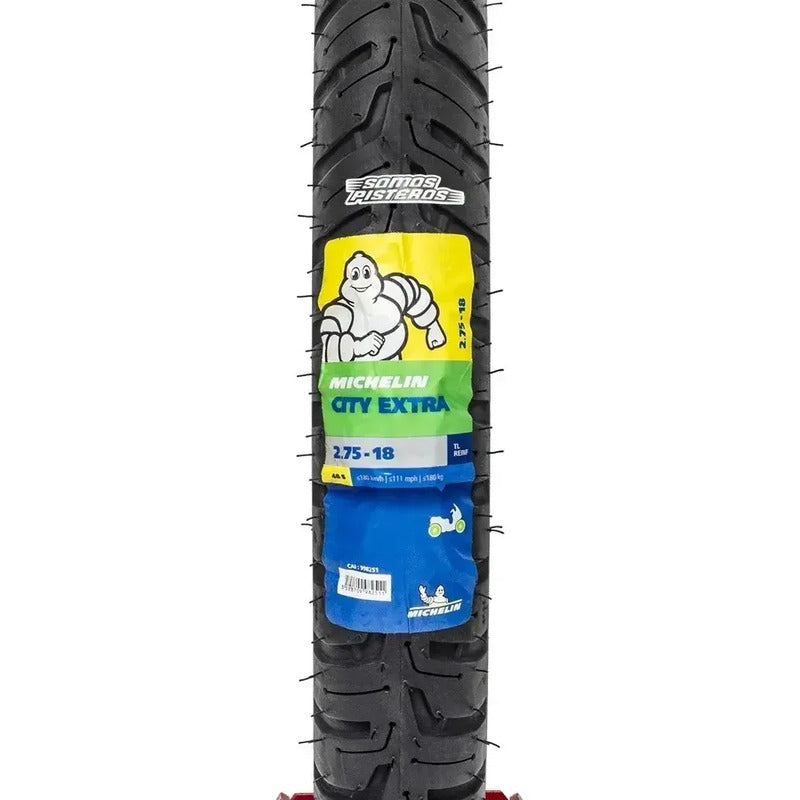 Llanta 275-18 Michelin City Extra Tl
