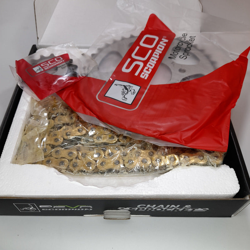 Kit Arrastre Oring Pulsar 200ns /200rs /200fi Revo Scorpion